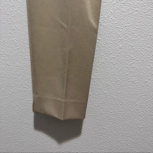 NWT Fabrizio Gianni Stretch Pants for High Comfort Beige Made in USA  Sz 12 - Picture 7 of 13
